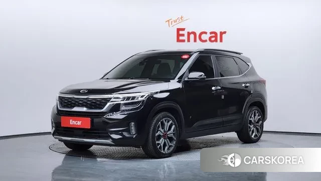 Kia Seltos 2019 Черный из Кореи