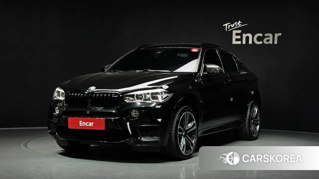 BMW X6M (F16) 2018 Черный из Кореи