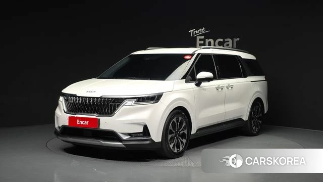 Kia Carnival 4th generation 2021 Белый из Кореи