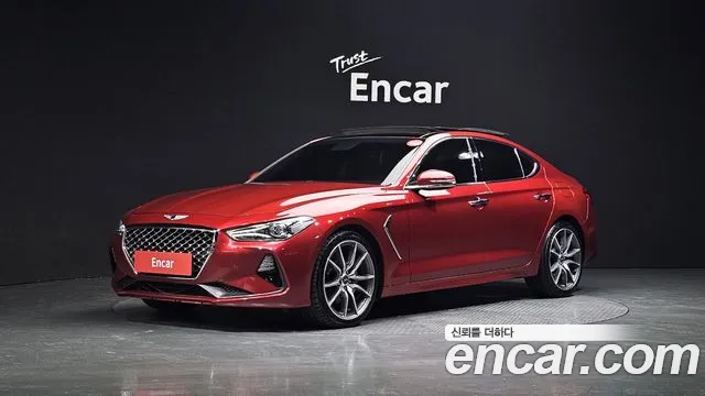 Genesis G70 2018 Красный из Кореи