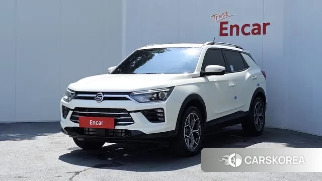 Ssangyong Beautiful Korando 2020 Белый из Кореи