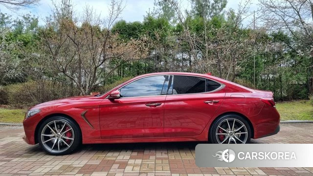 Genesis G70 2019 Красный из Кореи