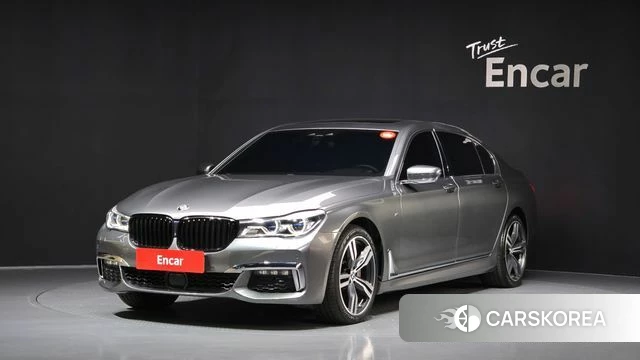 BMW 7 Series (G11) 2018 Серебряный из Кореи
