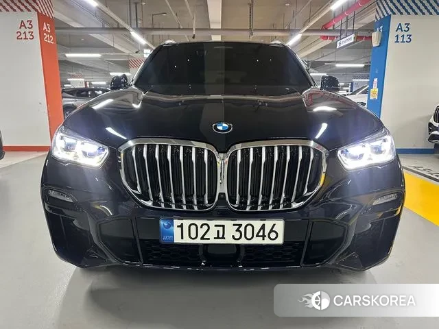 BMW X5 (G05) 2021 Черный из Кореи