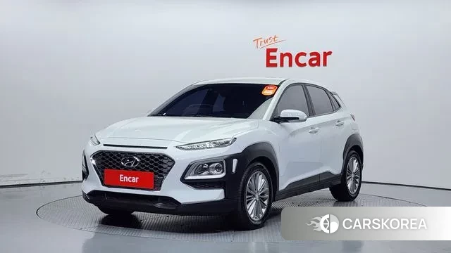 Hyundai Kona 2019 Белый из Кореи