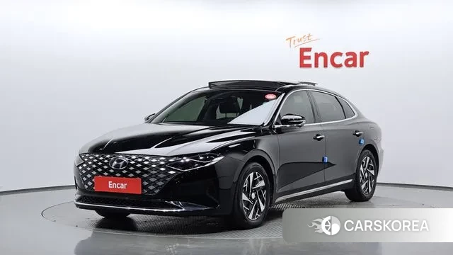 Hyundai The New Grandeur IG Hybrid 2022 Черный из Кореи