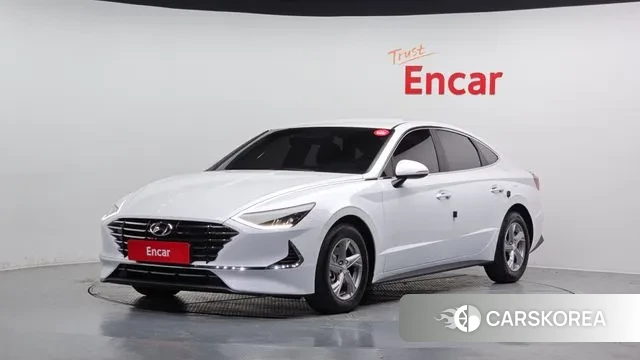 Hyundai Sonata (DN8) 2019 Белый из Кореи