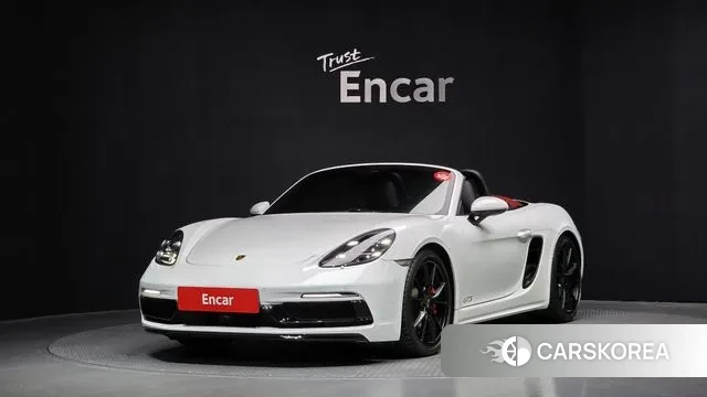 Porsche 718 Boxster 2019 Белый из Кореи
