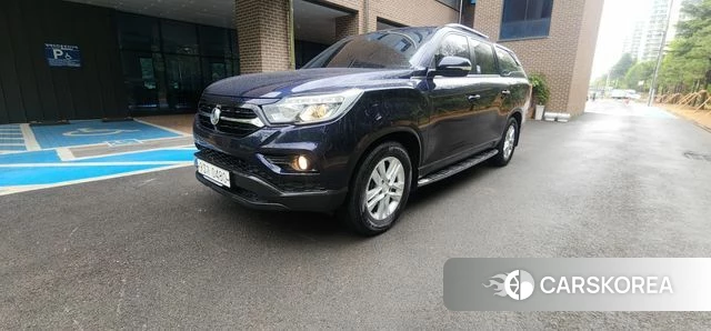 Ssangyong Rexton Sports 2018 Синий из Кореи