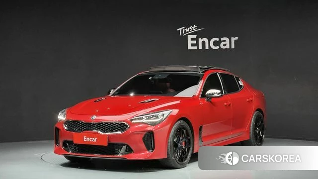 Kia Stinger 2018 Красный из Кореи