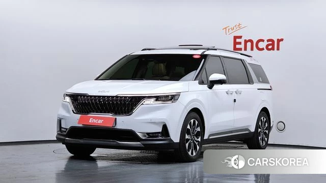 Kia Carnival 4th generation 2022 Белый из Кореи