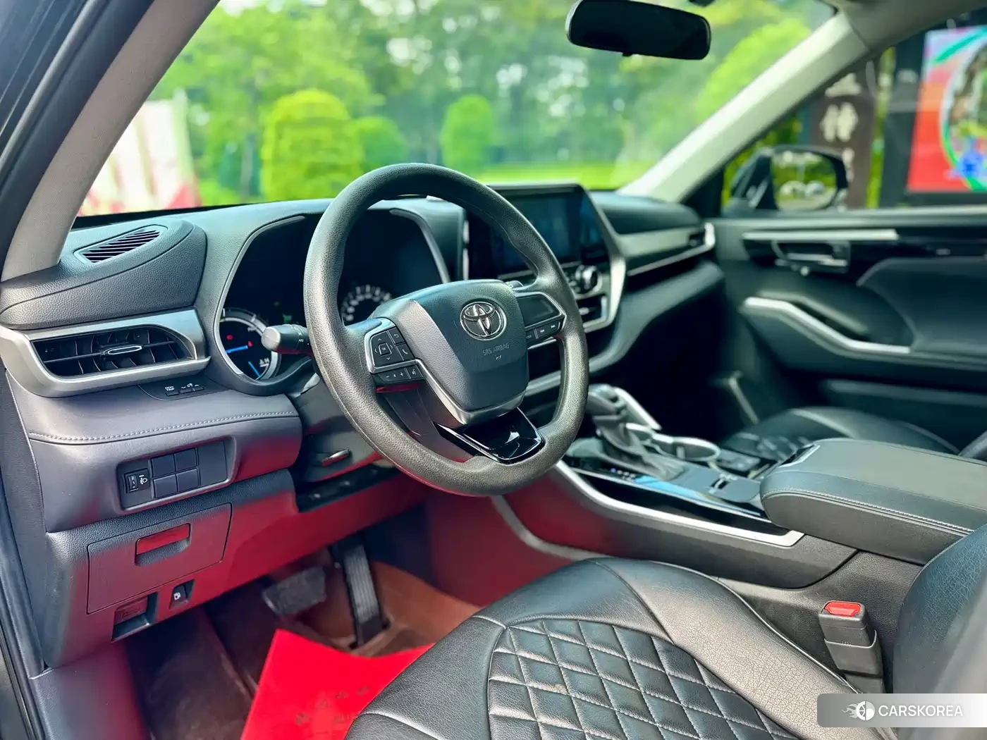 Toyota Highlander 2023 Черный из Китая