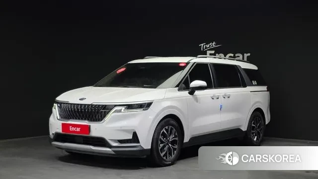 Kia Carnival 4th generation 2021 Белый из Кореи