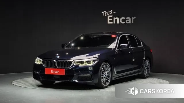 BMW 5 Series (G30) 2020 Черный из Кореи