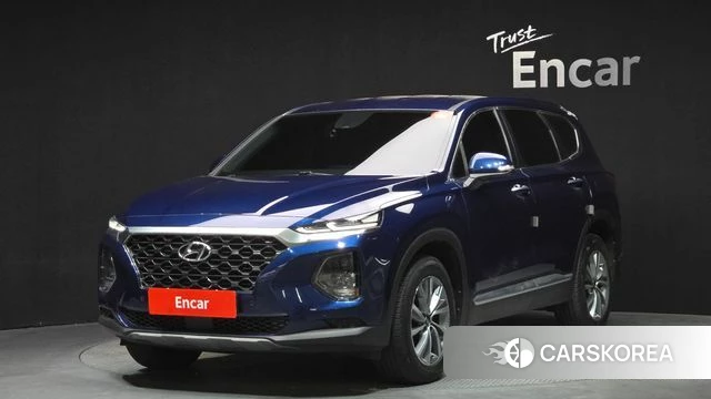 Hyundai Santa Fe TM 2019 Синий из Кореи