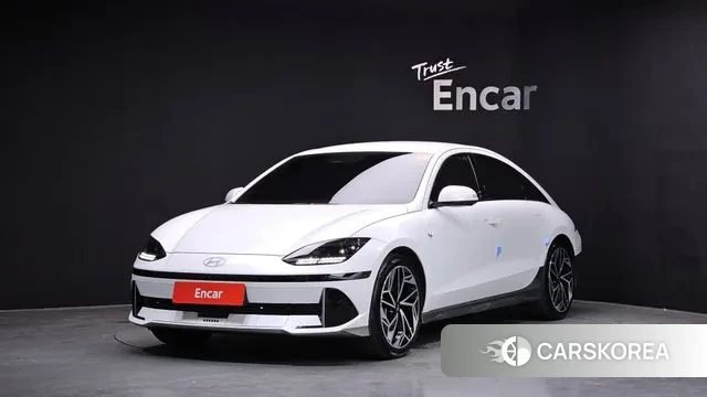 Hyundai Ionic 6 2023 Белый из Кореи