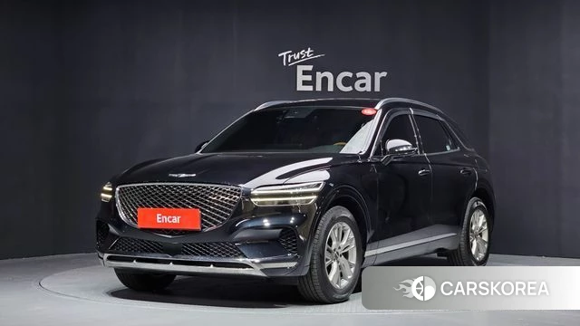 Genesis GV70 2021 Черный из Кореи