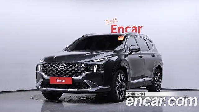 Hyundai The New Santa Fe 2020 Серый из Кореи