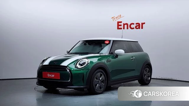 Mini Cooper 2021 Зеленый из Кореи