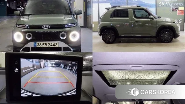 Hyundai Casper 2023 Светло-зеленый из Кореи