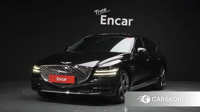 Genesis G80 (RG3) 2020 Черный из Кореи