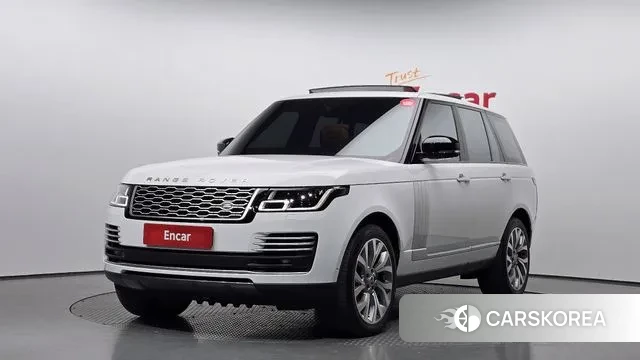 Land Rover Range Rover 4th Generation 2021 Белый из Кореи