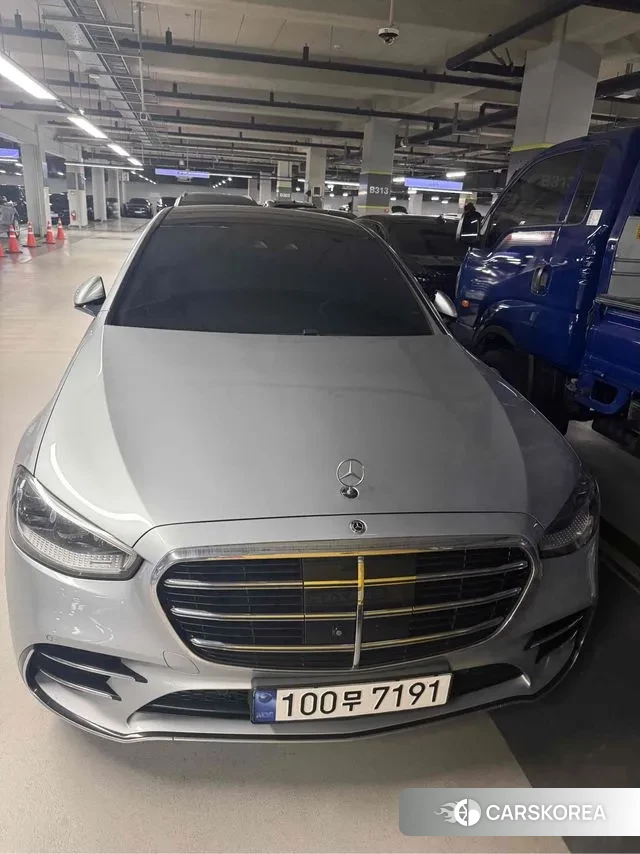 Mercedes-Benz S-Class W223 2021 Серебряный из Кореи