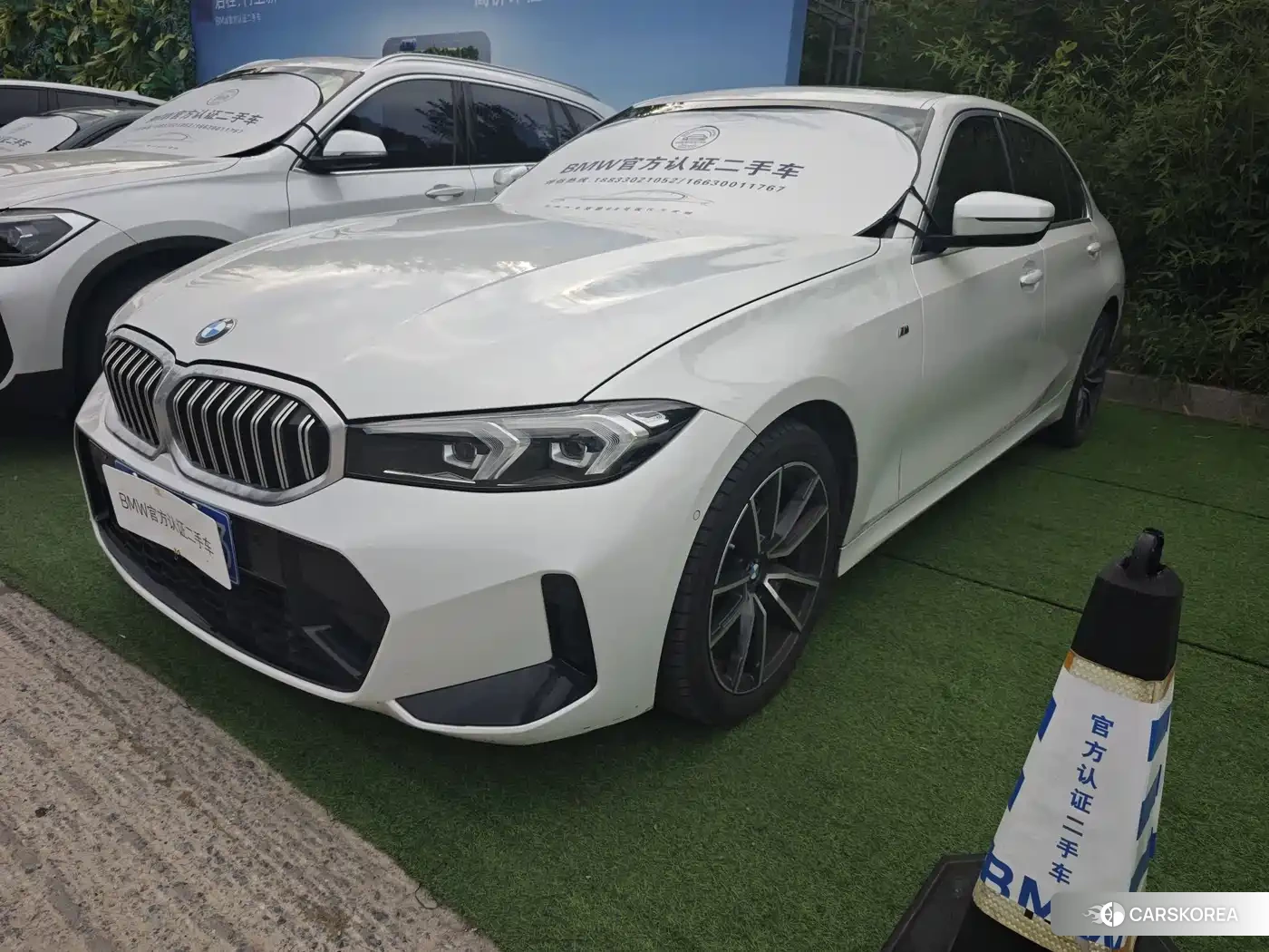 BMW 3 series 2023 Белый из Китая