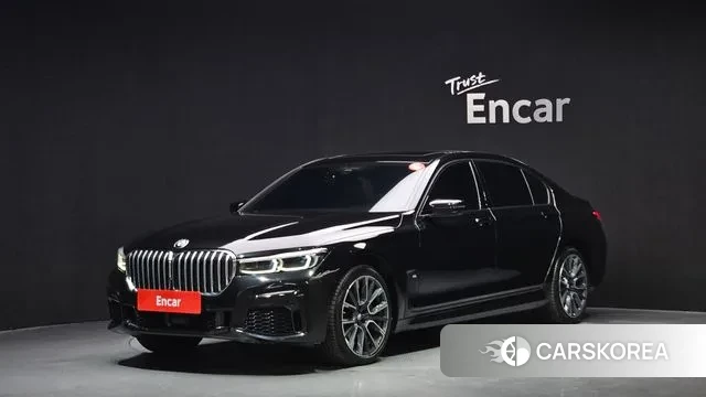 BMW 7 Series (G11) 2020 Черный из Кореи