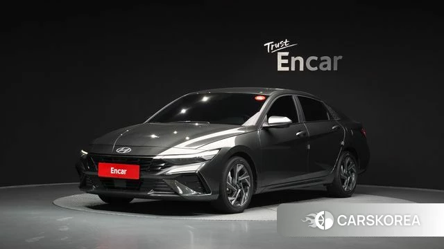 Hyundai The New Avante (CN7) 2023 Серый из Кореи