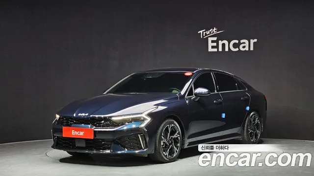 Kia The New K5 Hybrid 3rd generation 2024 Синий из Кореи