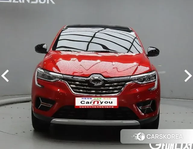 Renault Korea (Samsung) XM3 2022 Красный из Кореи