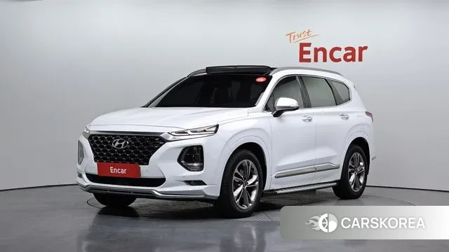 Hyundai Santa Fe TM 2019 Белый из Кореи