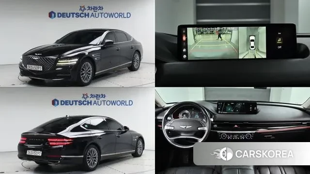 Genesis G80 (RG3) 2020 Черный из Кореи