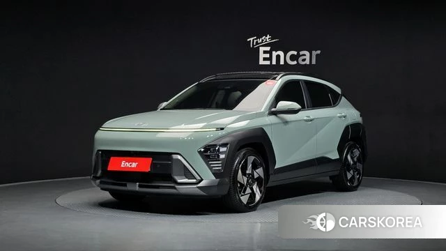 Hyundai Kona (SX2) 2024 Зеленый из Кореи