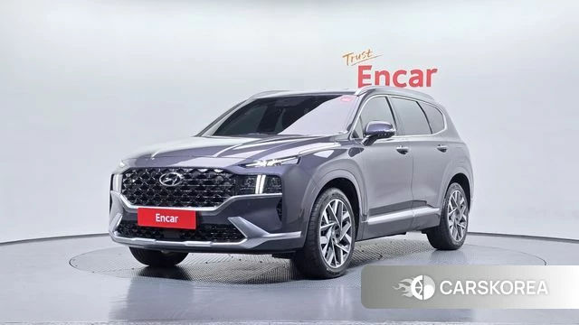 Hyundai The New Santa Fe 2020 Синий из Кореи