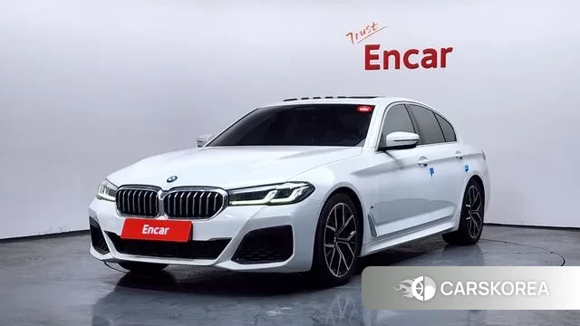 BMW 5 Series (G30) 2021 Белый из Кореи