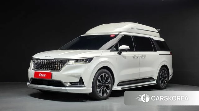 Kia Carnival 4th generation 2021 Белый из Кореи