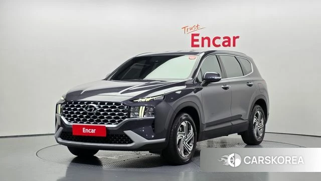 Hyundai The New Santa Fe 2021 Синий из Кореи