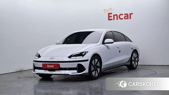 Hyundai Ionic 6 2023 Белый из Кореи