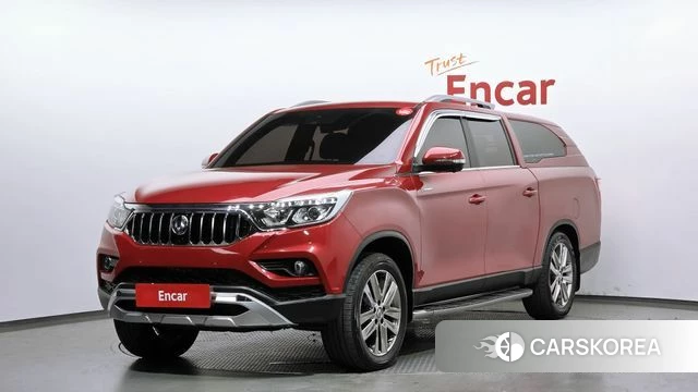 Ssangyong Rexton Sports Cannes 2019 Красный из Кореи