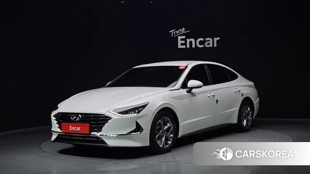 Hyundai Sonata (DN8) 2019 Белый из Кореи