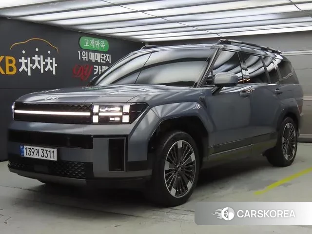 Hyundai Santa Fe (MX5) 2024 Небесно-голубой из Кореи