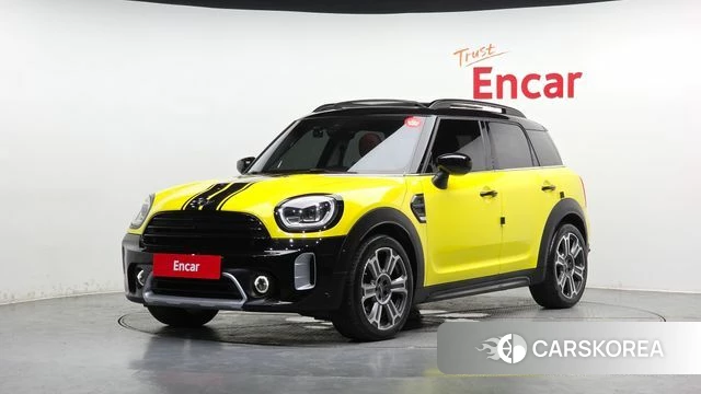 Mini Cooper Countryman 2021 Светло-зеленый из Кореи