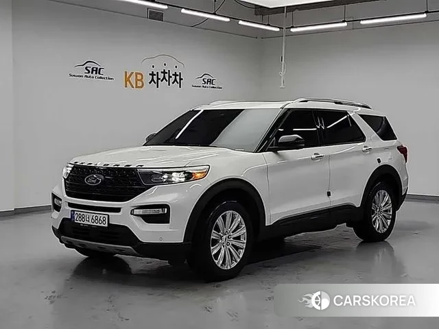 Ford Explorer 6th Generation 2020 Белый из Кореи