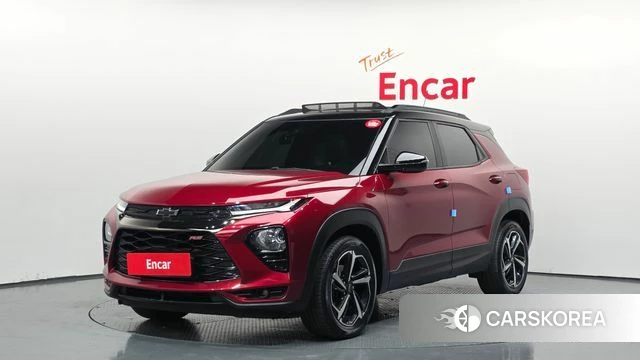 Chevrolet (GM Daewoo) Trailblazer 2020 Красный из Кореи