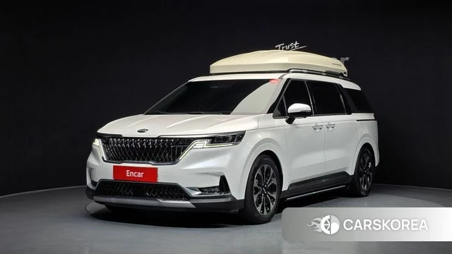 Kia Carnival 4th generation 2021 Белый из Кореи