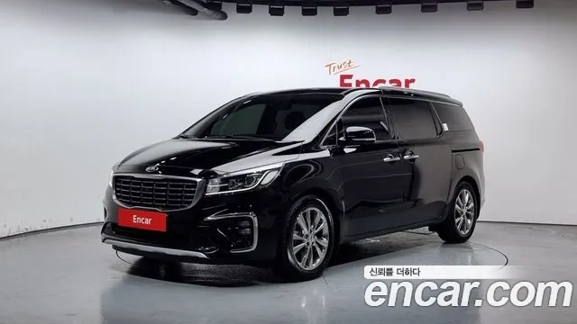 Kia The New Carnival 2019 Черный из Кореи