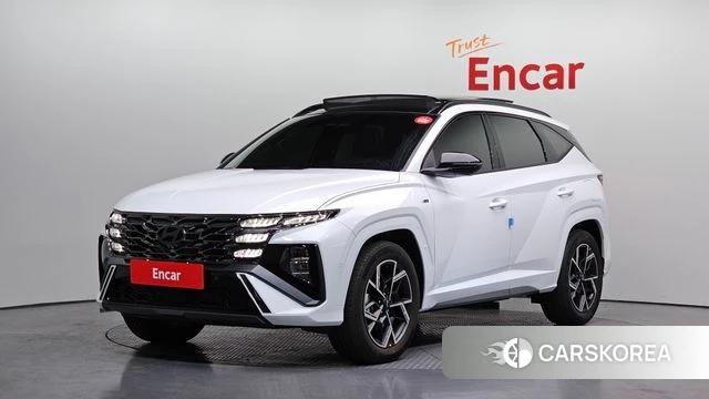 Hyundai The New Tucson Hybrid (NX4) 2026 Белый из Кореи