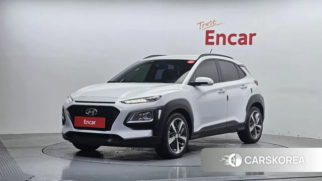 Hyundai Kona 2019 Белый из Кореи